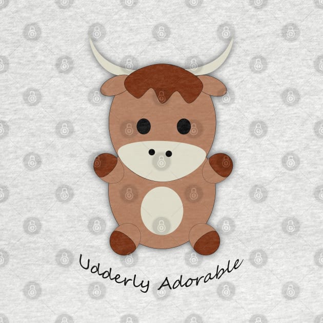 Udderly Adorable Cow by Hedgie Designs